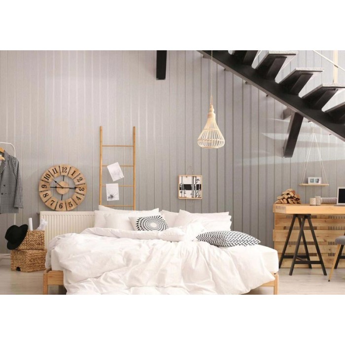 Marburg|Elegante beige und gold gestreifte Tapete|Streifen