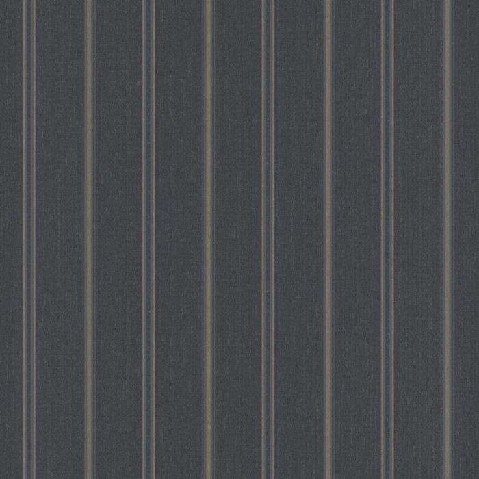 Marburg|Papier Peint rayures noires et dorées avec des lignes métallisées|Rayures