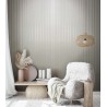 Marburg|Wallpaper elegant stripes beige and silver|Stripes