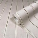 Marburg|Wallpaper elegant stripes beige and silver|Stripes