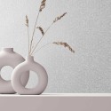 Marburg|Papier peint style arabesque baroque blanc|Minimaliste