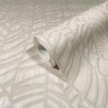 Marburg|Papel pintado floral abstracto beige con relieves|Papel Pintado