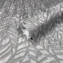 Marburg|Wallpaper abstract floral print in gray with embossing|Wallpaper