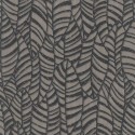 Marburg|Wallpaper abstract floral in metallic brown and black|Abstract
