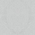 Marburg|Papier peint arabesque motif ornemental gris|Damas