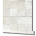 Marburg|Papel pintado imitación azulejo beige y gris|Imitacion Azulejos