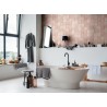 Marburg|Wallpaper imitation pastel pink tile|Tile Imitation