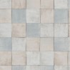 Marburg|Tapetenimitation graue und blaue Fliesen|Fliesenimitat