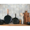 Marburg|Wallpaper imitation grey and light blue tile|Tile Imitation