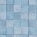 Marburg|Papier Peint imitation carreaux bleu clair|Imitation Carreaux