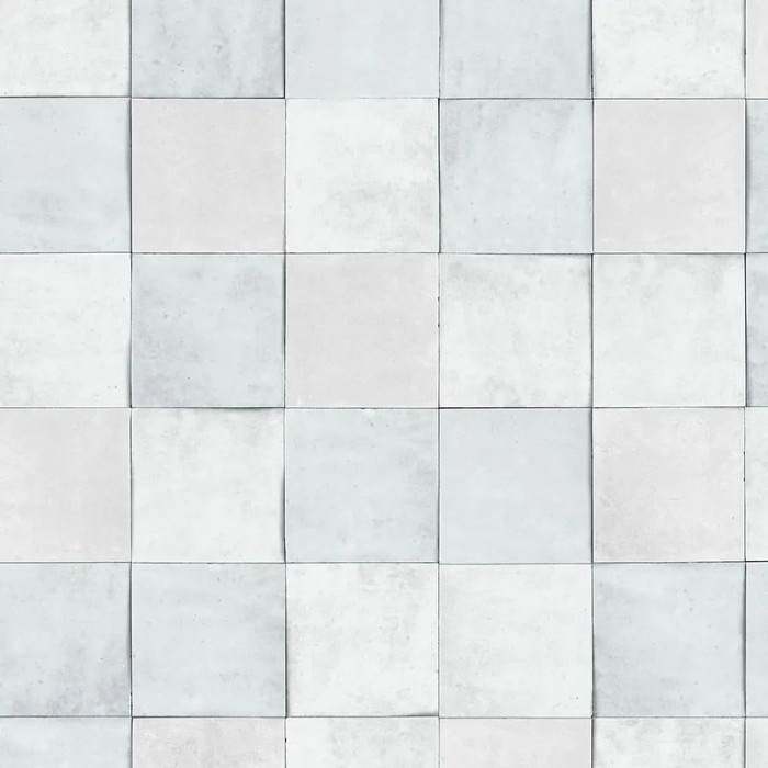 Marburg|Papel pintado imitación azulejo blanco y gris|Imitacion Azulejos