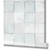 Marburg|Wallpaper imitation white and gray tile|Tile Imitation