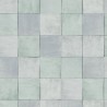 Marburg|Papel pintado imitación azulejo verde claro y gris|Imitacion Azulejos