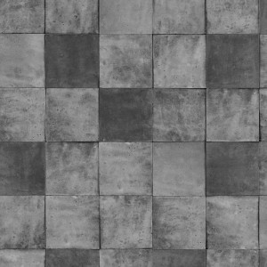 Marburg|Papier Peint imitation carreaux vert clair et gris|Imitation Carreaux