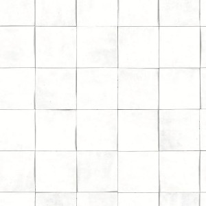 Marburg|Tapetenimitation in Blau und Beige Fliese|Fliesenimitat