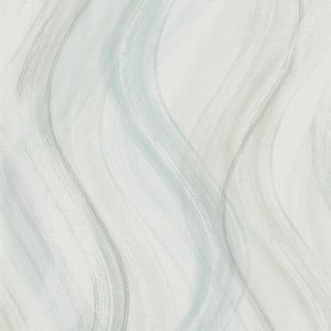 Marburg|Tapete Aquarellwellen Blau Grün|Jugend