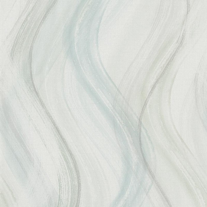Marburg|Papel pintado formas de ondas verde acuarela|Papel Pintado