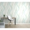 Marburg|Wallpaper watercolor green wave shapes|Wallpaper