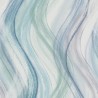 Papel pintado ondas acuarela azul verde - Marburg Shades 32444
