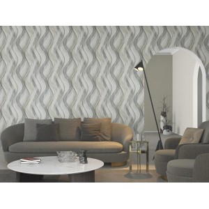 Borastapeter|Papier peint rayures étroites nautique beige blanc|Papier Peint 2
