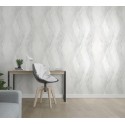 Marburg|Papier peint losanges effet aquarelle gris|Losanges