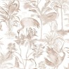 Marburg|Floral wallpaper with herons|Rustic