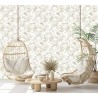 Marburg|Floral wallpaper with herons|Rustic