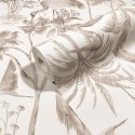 Marburg|Floral wallpaper with herons|Rustic
