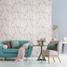 Marburg|Minimalist multicolored pastel-toned Wallpaper floral|Wallpaper