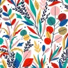 Marburg|Tropical floral wallpaper, multicolor jungle|Modern