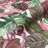 Marburg|Exotic plants wallpaper in green and pink|Tropical