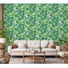 Marburg|Papel pintado tropical plantas exóticas verde|Tropical