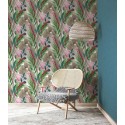 Marburg|Papier Peint floral avec des callas ou des lys d'eau multicolores|Tropical