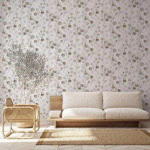 Rasch|Tapete romantisch weißsilber Blumen|Romantisch 2