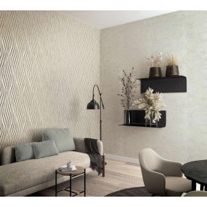 Marburg|Modern wallpaper with turquoise and silver concrete texture|Contemporary 2