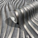 Marburg|Wallpaper modern black concrete and Latin texture|Concrete Imitation