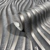 Marburg|Tapete modern schwarzer Beton und lateinische Textur|Betonimitat
