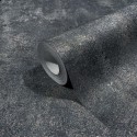 Marburg|Contemporary black and gold industrial style Wallpaper|Concrete Imitation