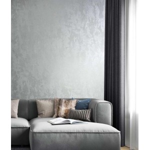Marburg|Papel pintado moderno textura metalizada gris y plata|Moderno 2