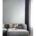 Marburg|Modern wallpaper with a silver metallic texture|Contemporary