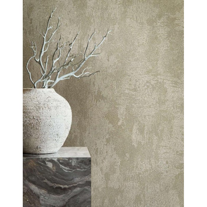 Marburg|Moderne Tapete mit metallischer Platin- und Champagner-Textur|Stuckimitat