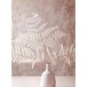 Marburg|Moderne metallische rosa Texturtapete|Stuckimitat