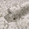 Marburg|Wallpaper ornamental damask in greige and gold|Damask