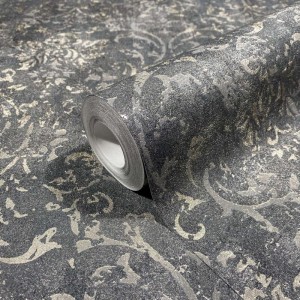 Marburg|Papier Peint fibre naturelle raphia gris clair|Papier Peint
