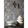 Marburg|Wallpaper ornamental black and silver damask|Damask