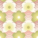 As Creation|Wallpaper retro florals green, pink|Retro