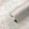 As Creation|Wallpaper small flowers in pastel tones, gray, pink|Romantic