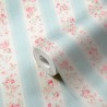 As Creation|Wallpaper small romantic flowers turquoise, pink|Romantic