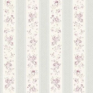 Borastapeter|Wallpaper romantic vintage floral in green and beige|Romantic