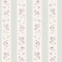 As Creation|Papel pintado rayas y flores pequeñas romántico rosa|Romántico